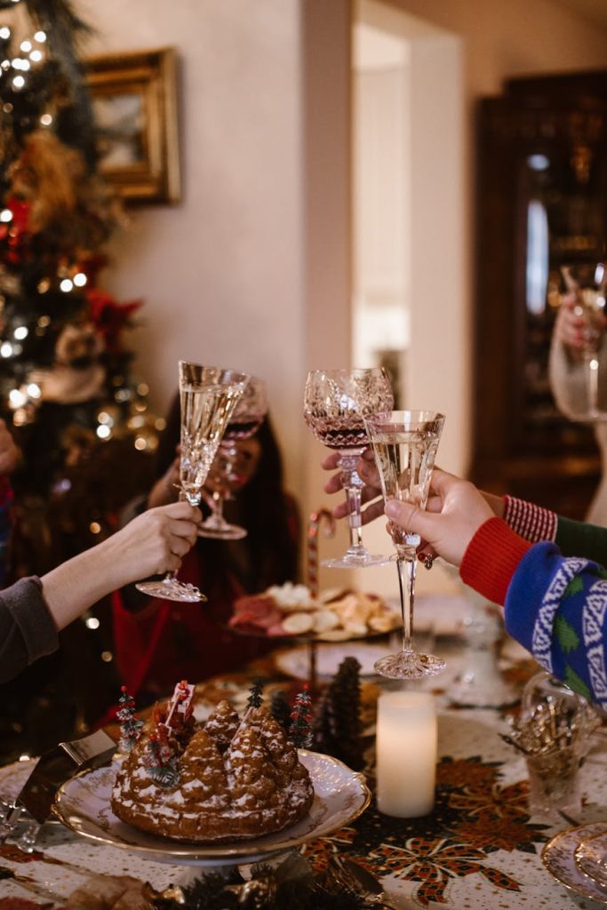 Current image: people holding alcoholic beverages