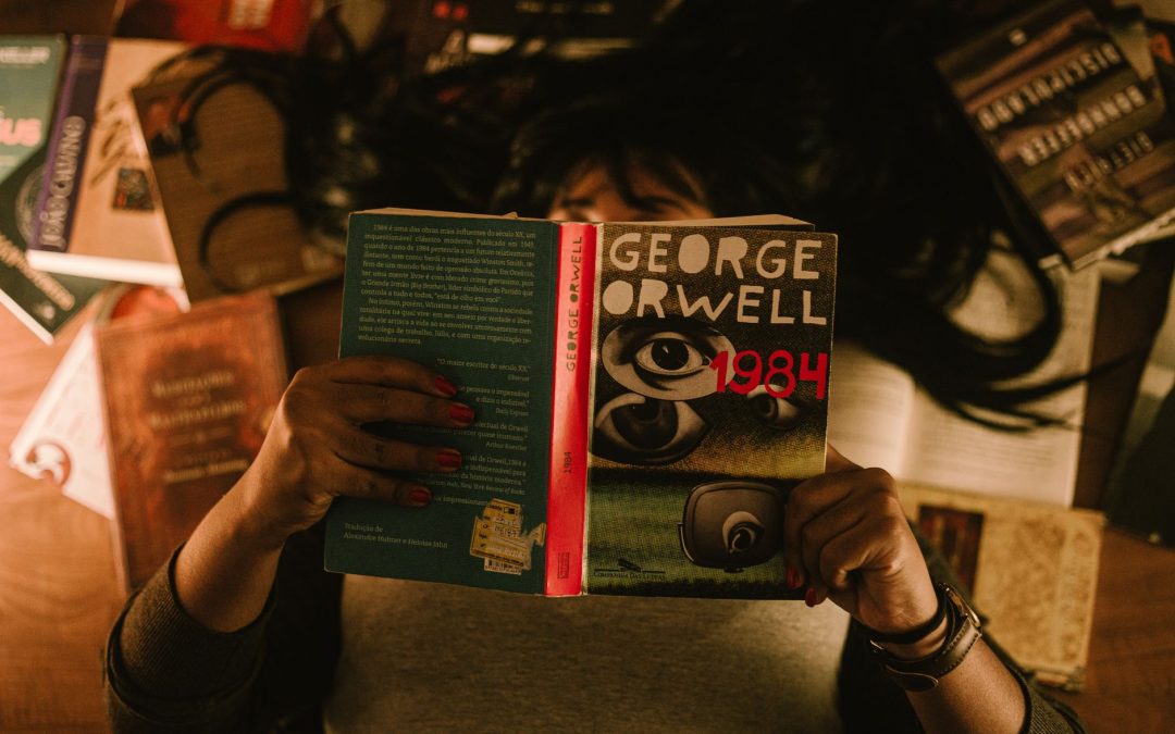 a person reading a book